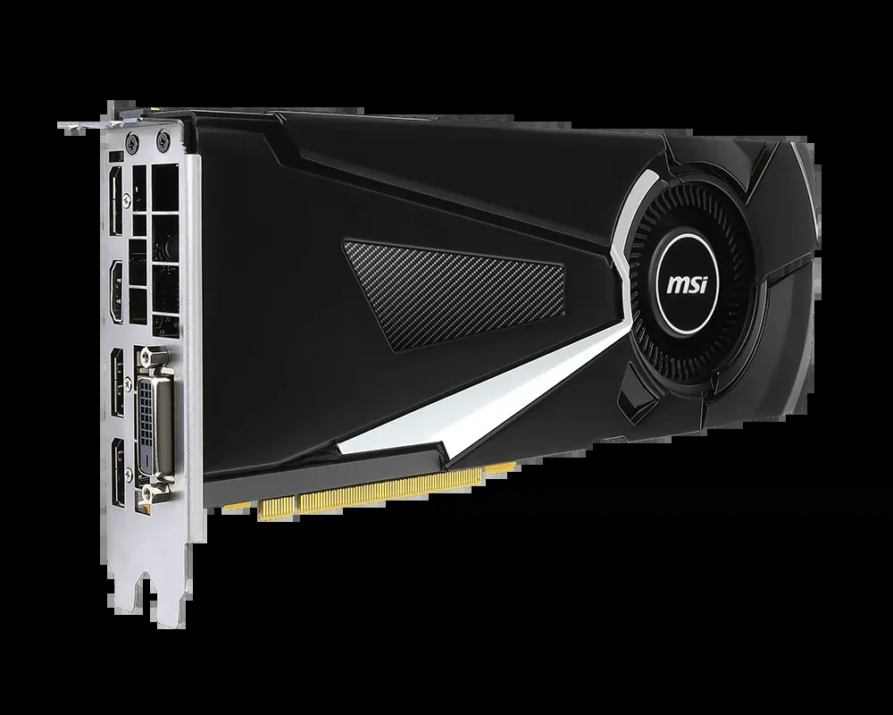 VGA MSI GeForce GTX 1080 Aero 8GB - GDDR5X - NEW