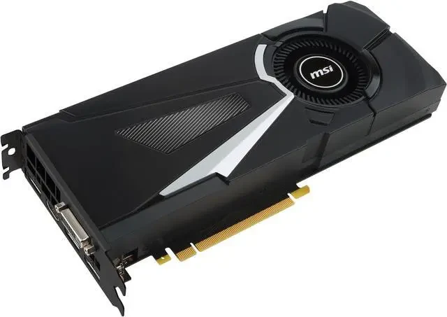 VGA MSI GeForce GTX 1080 Aero OC 8GB - GDDR5X - NEW