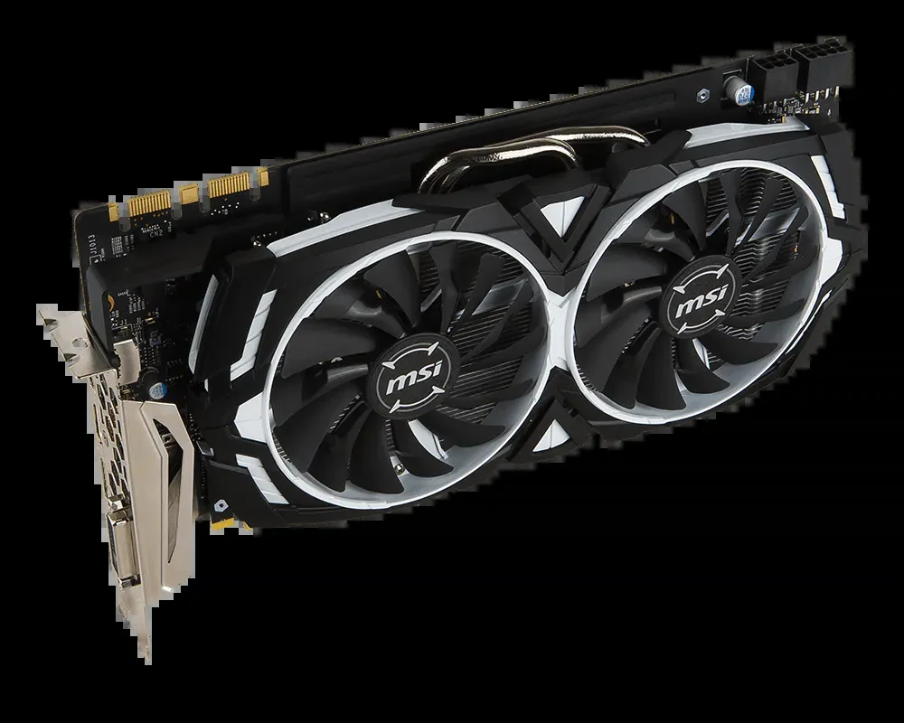 VGA MSI GeForce GTX 1080 Armor 8GB - GDDR5X - NEW