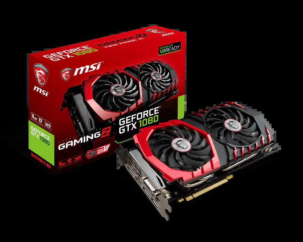 VGA MSI GeForce GTX 1080 Gaming Z 8GB - GDDR5X - NEW