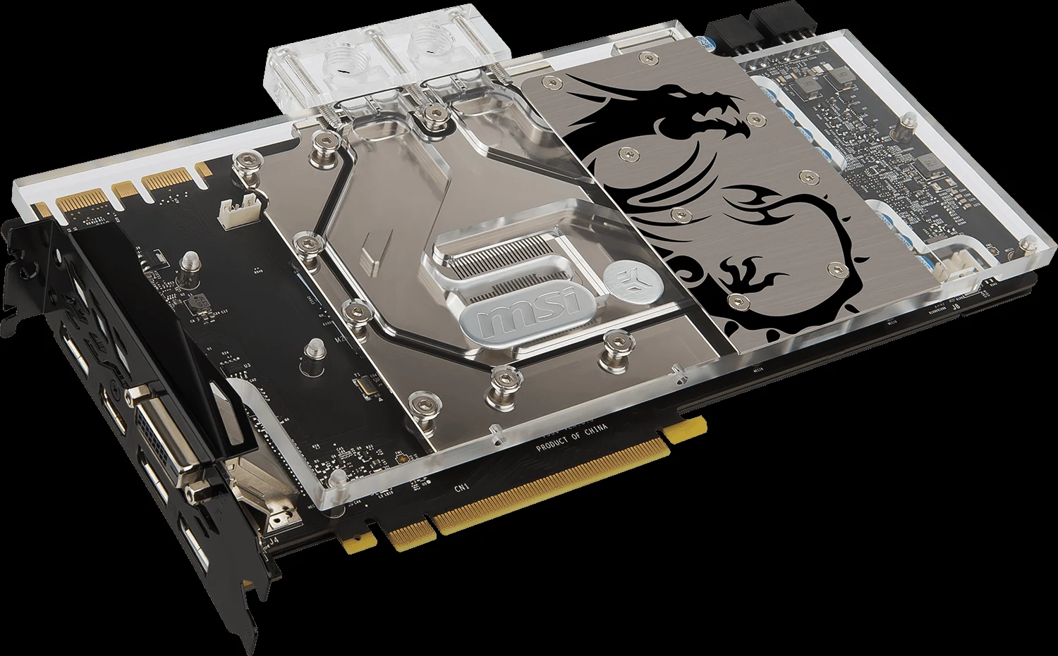 VGA MSI GeForce GTX 1080 Sea Hawk X 8GB - GDDR5X - NEW