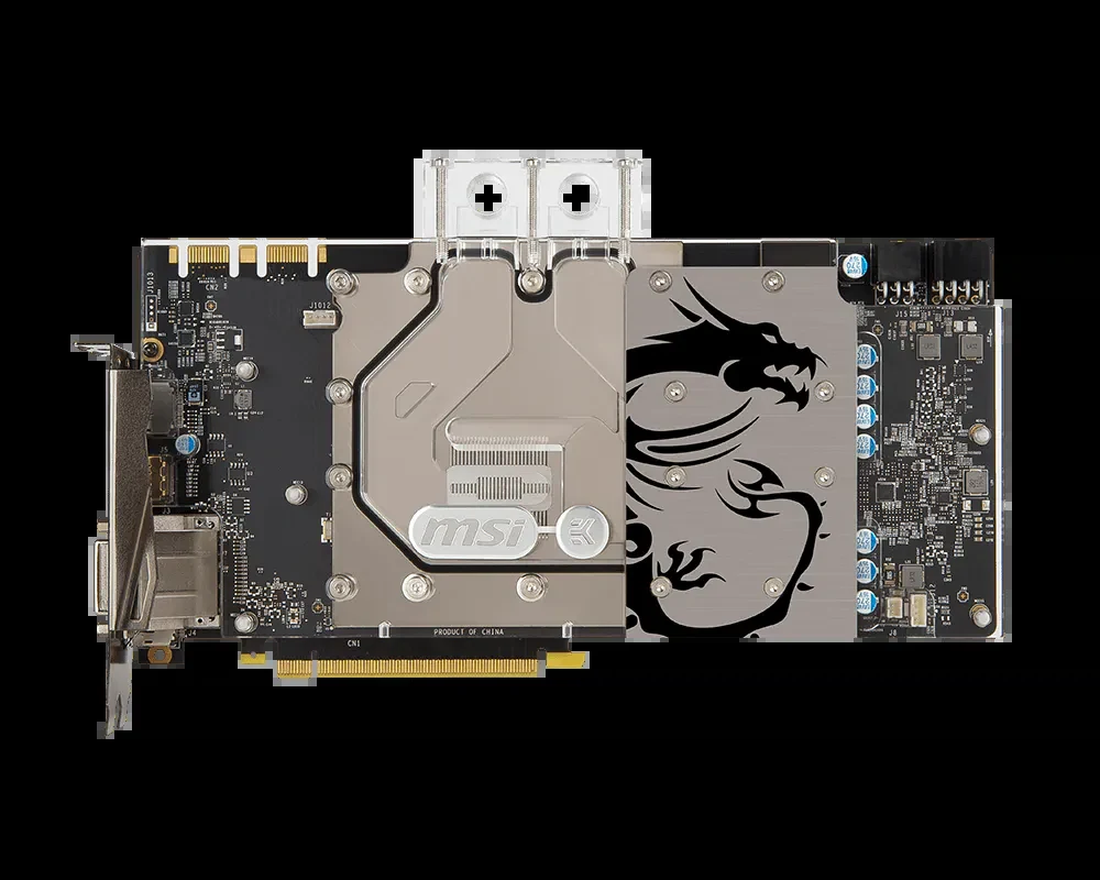 VGA MSI GeForce GTX 1080 Sea Hawk X 8GB - GDDR5X - NEW