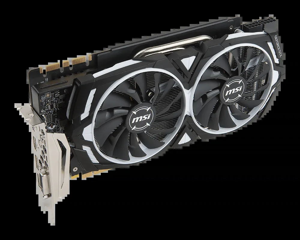 VGA MSI GeForce GTX 1080 Ti Armor OC 11GB - GDDR5X - NEW