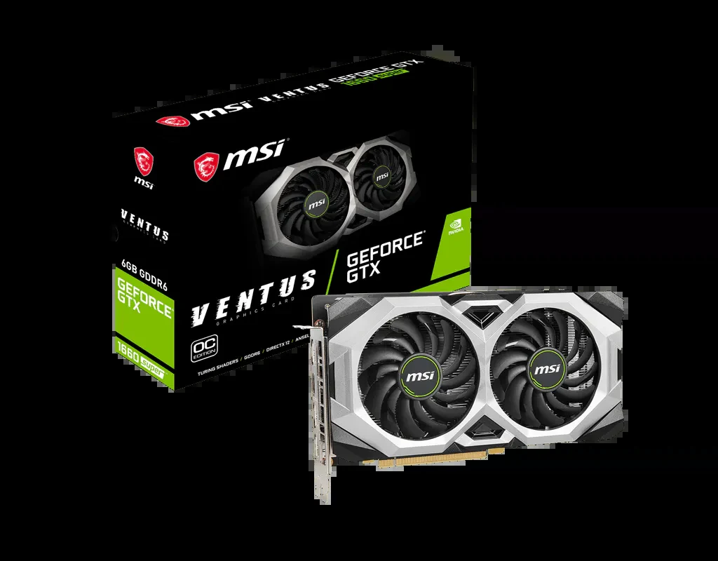 VGA MSI GeForce GTX 1660 SUPER Armor OC 6GB - GDDR6 - NEW