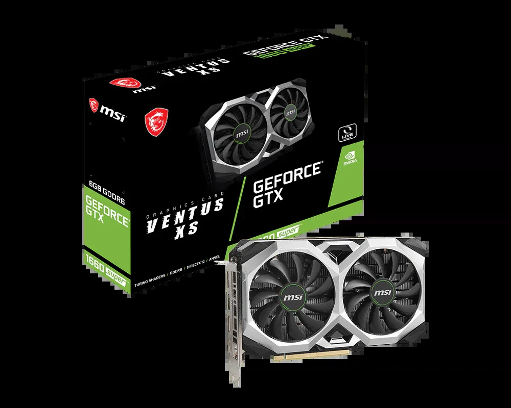 VGA MSI GeForce GTX 1660 SUPER Gaming 6GB - GDDR6 - NEW