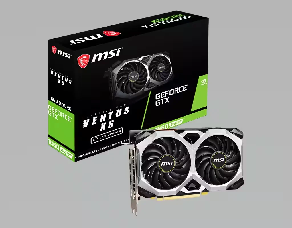 VGA MSI GeForce GTX 1660 SUPER Ventus XS 6GB - GDDR6 - NEW