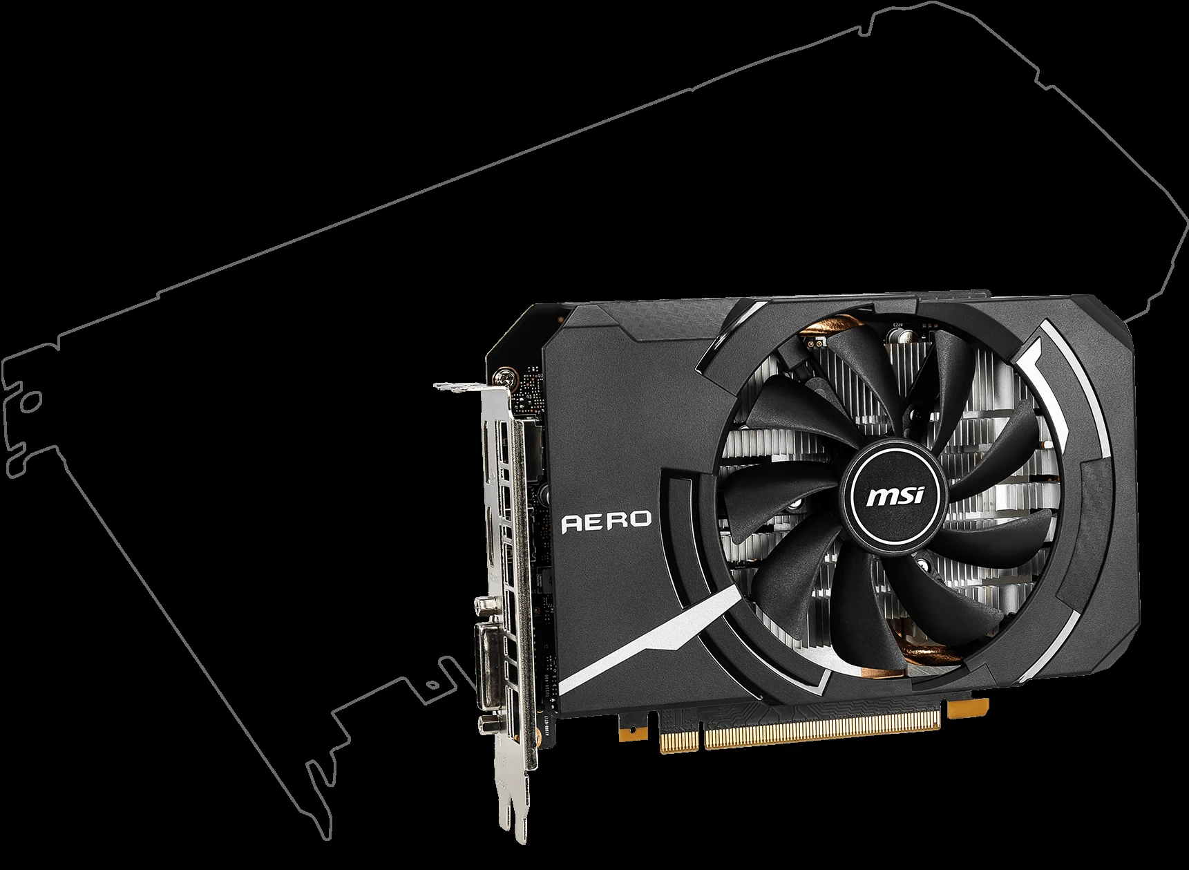 VGA MSI GeForce GTX 1660 Ti Aero ITX 6GB - GDDR6 - NEW