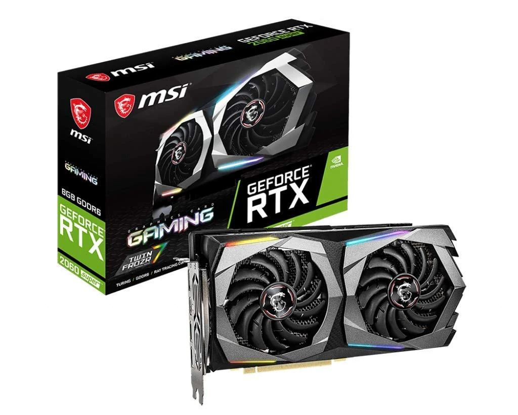 VGA MSI GeForce RTX 2060 SUPER Armor OC 8GB - GDDR6 - NEW