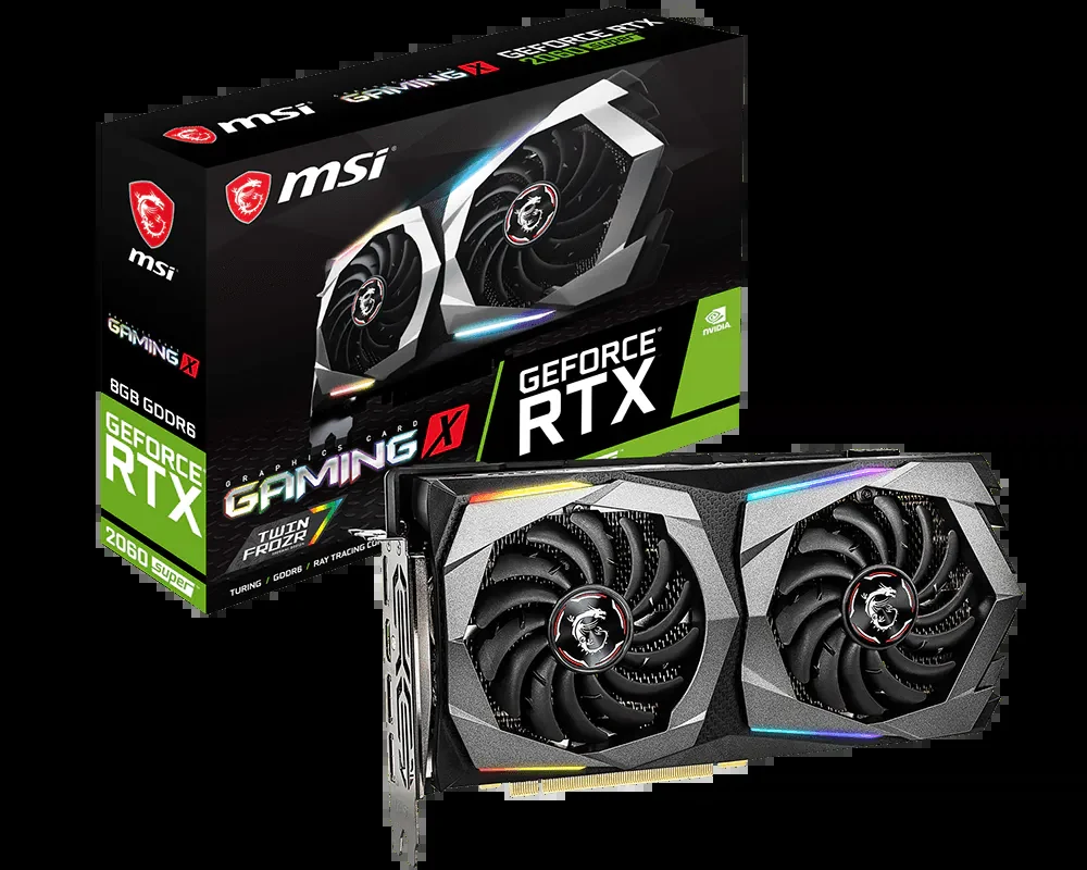 VGA MSI GeForce RTX 2060 SUPER Gaming 8GB - GDDR6 - NEW