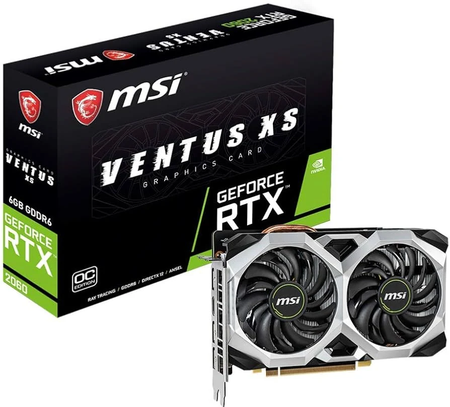 VGA MSI GeForce RTX 2060 Ventus OC 6GB - GDDR6 - NEW