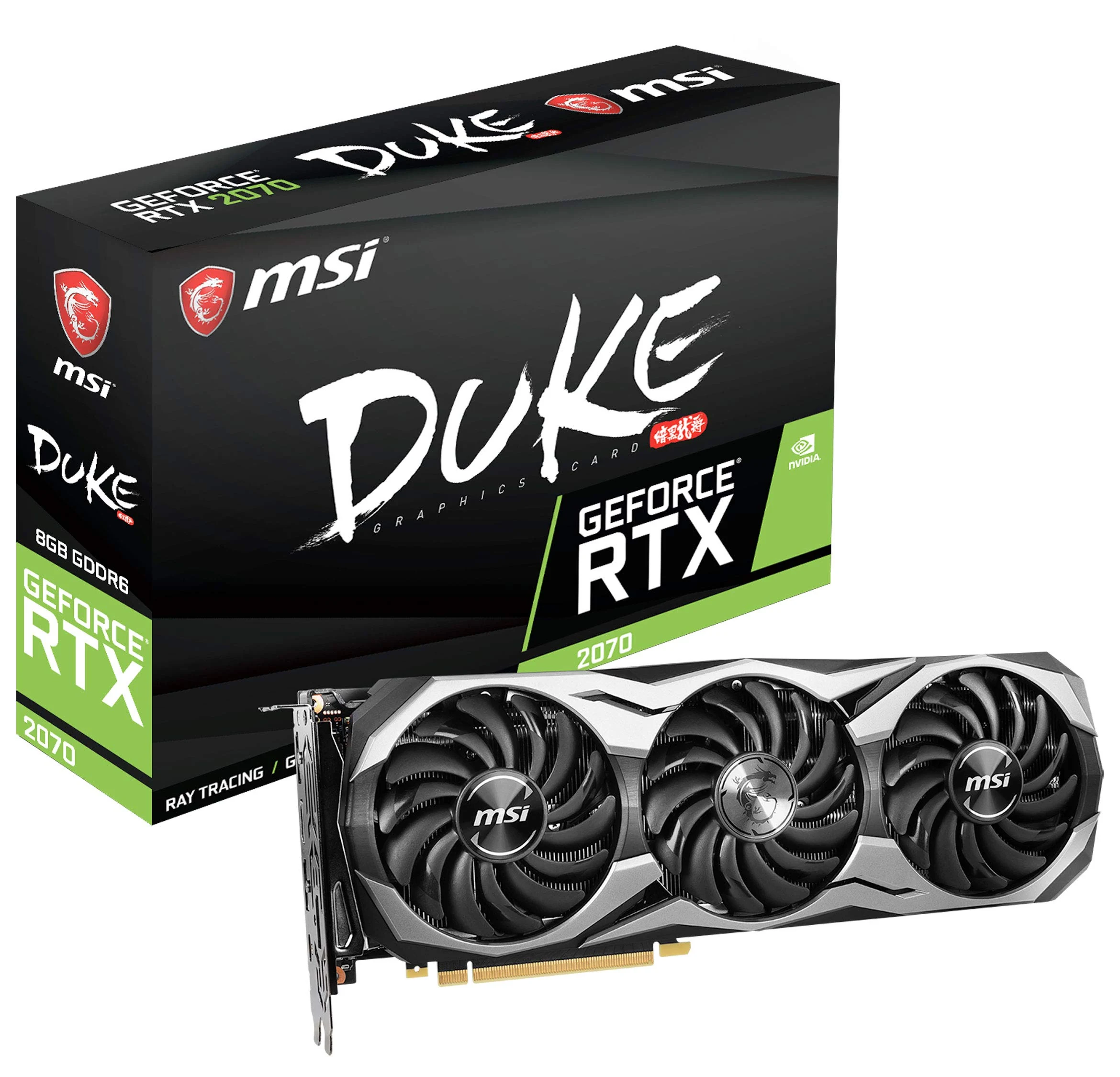 VGA MSI GeForce RTX 2070 Duke 8GB - GDDR6 - NEW