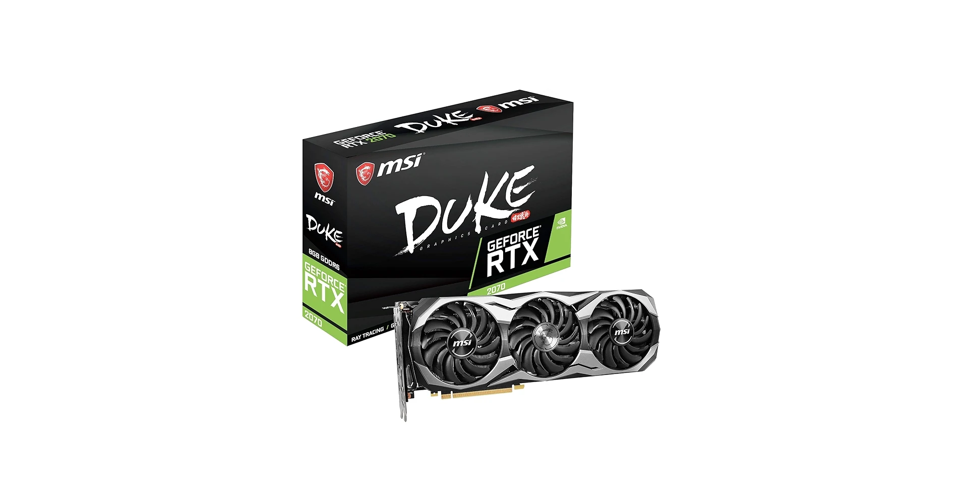 VGA MSI GeForce RTX 2070 Duke 8GB - GDDR6 - NEW