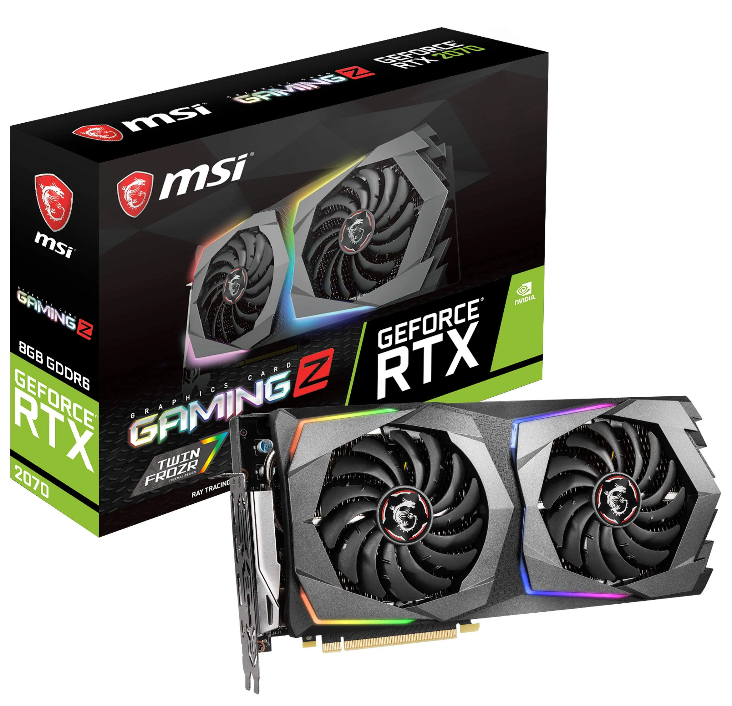 VGA MSI GeForce RTX 2070 Duke OC 8GB - GDDR6 - NEW