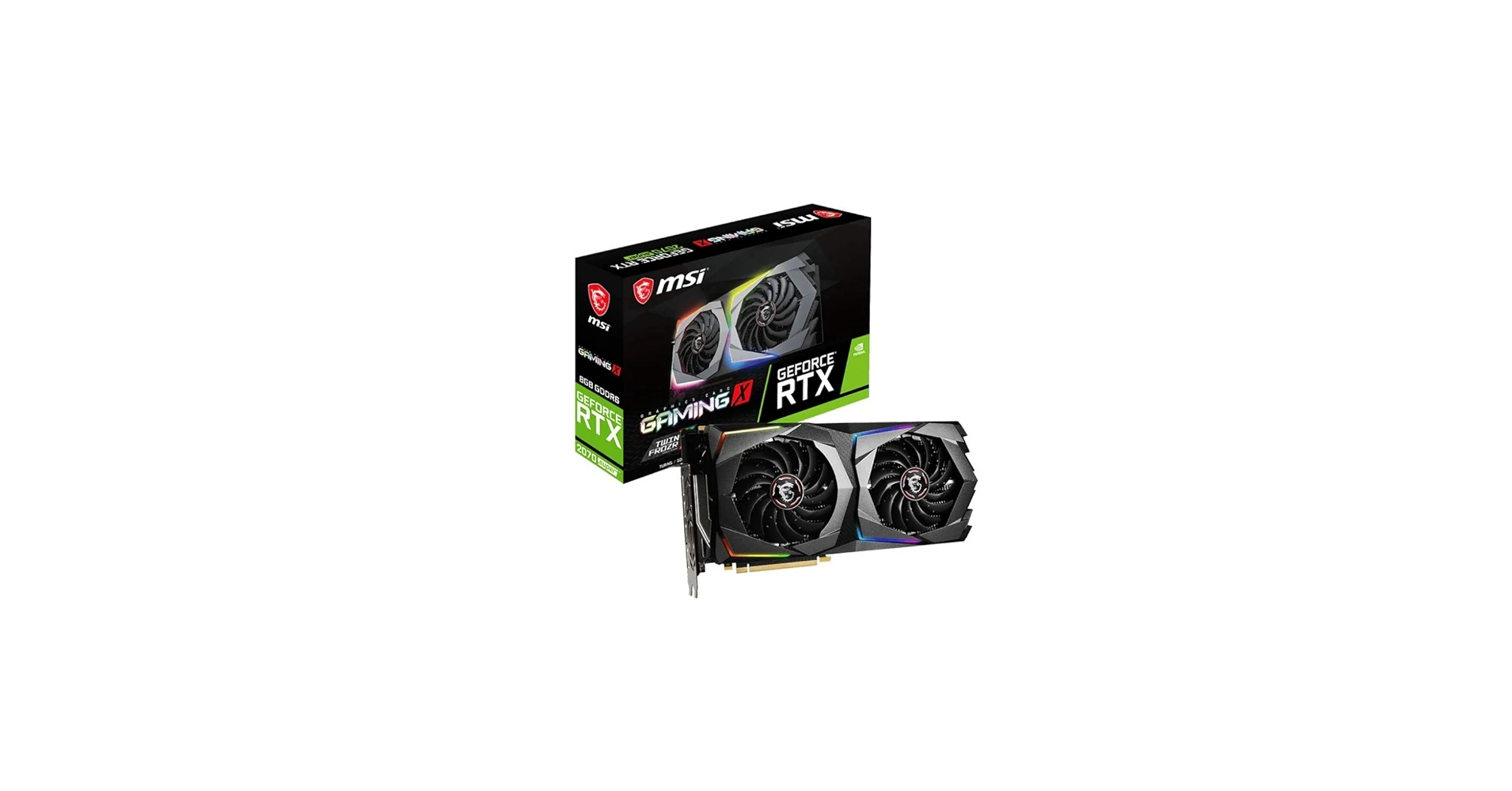 VGA MSI GeForce RTX 2070 SUPER Gaming X 8GB - GDDR6 - NEW