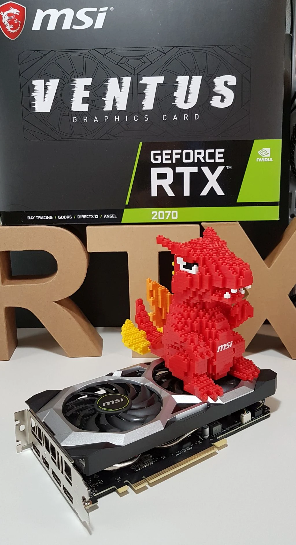 VGA MSI GeForce RTX 2070 Ventus 8GB - GDDR6 - NEW