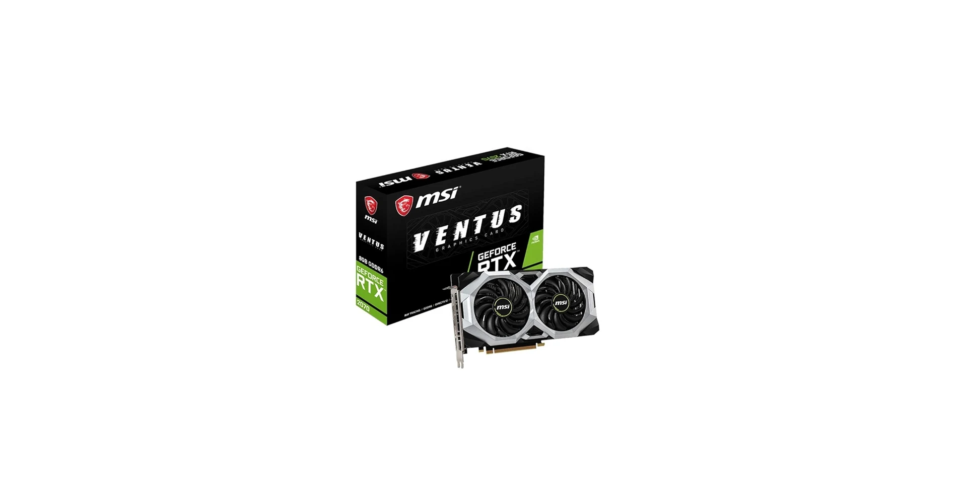 VGA MSI GeForce RTX 2070 Ventus OC 8GB - GDDR6 - NEW