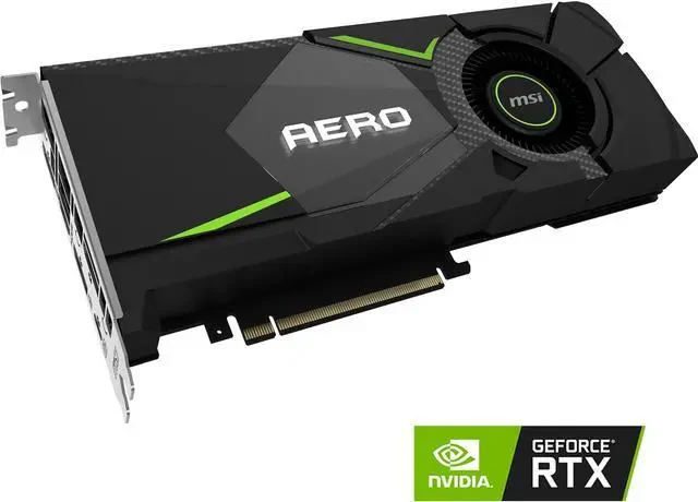 VGA MSI GeForce RTX 2080 Aero 8GB - GDDR6 - NEW