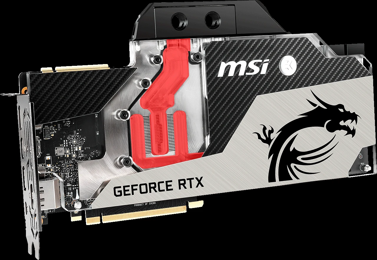 VGA MSI GeForce RTX 2080 SUPER Sea Hawk EK X 8GB - GDDR6 - NEW