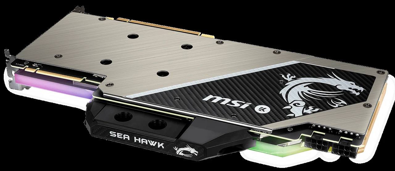 VGA MSI GeForce RTX 2080 SUPER Sea Hawk EK X 8GB - GDDR6 - NEW