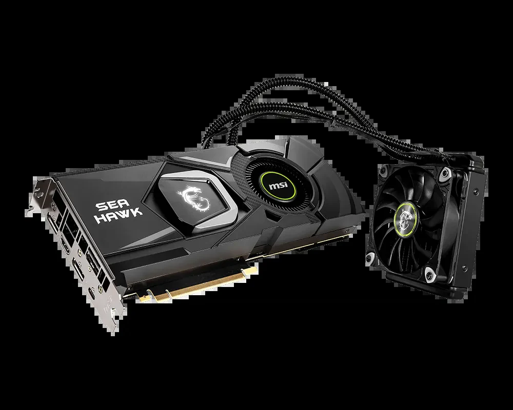 VGA MSI GeForce RTX 2080 SUPER Sea Hawk X 8GB - GDDR6 - NEW