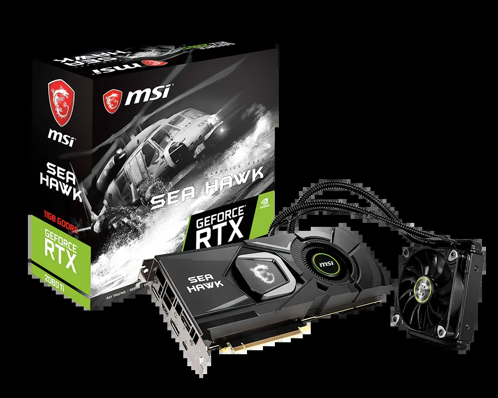 VGA MSI GeForce RTX 2080 Ti Aero 11GB - GDDR6 - NEW