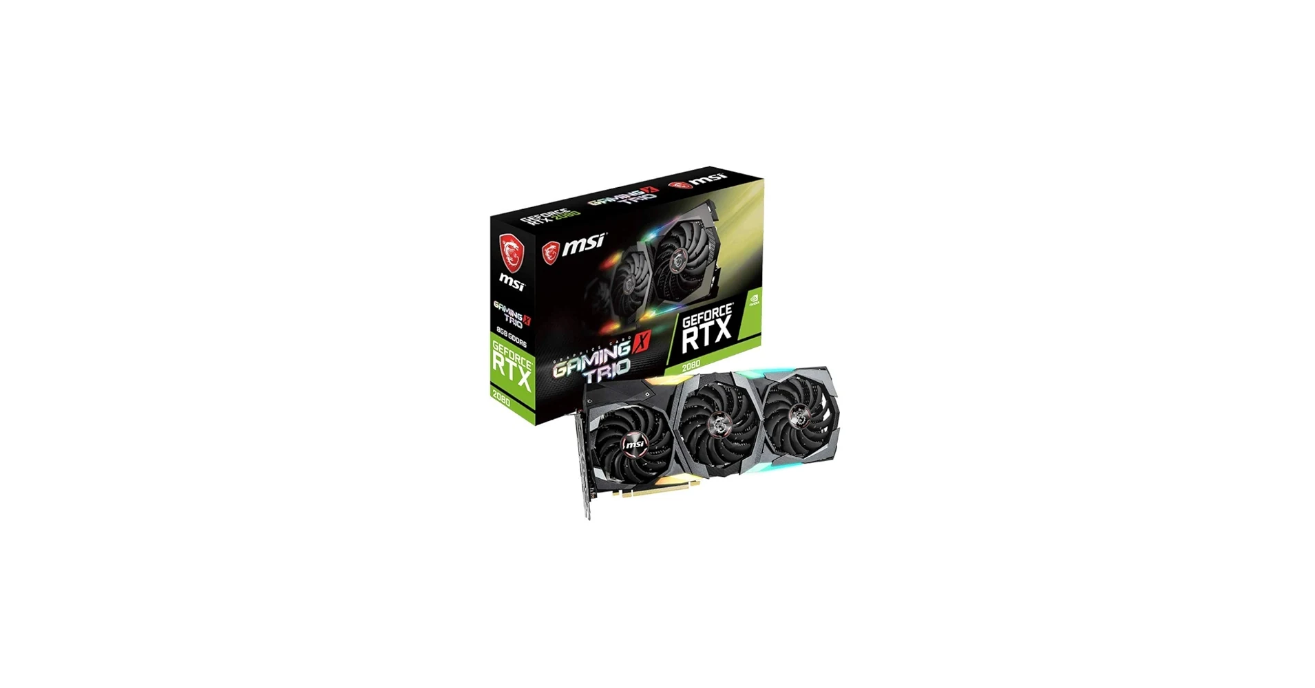 VGA MSI GeForce RTX 2080 Ti Gaming Trio 11GB - GDDR6 - NEW