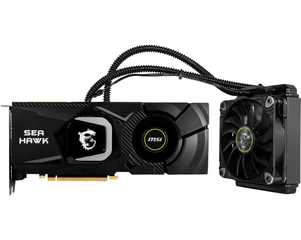 VGA MSI GeForce RTX 2080 Ti Sea Hawk X 11GB - GDDR6 - NEW