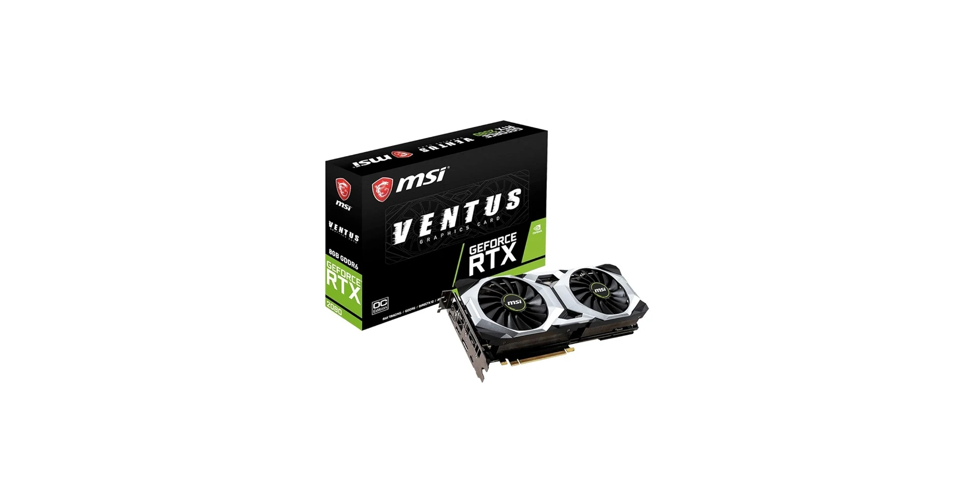 VGA MSI GeForce RTX 2080 Ti Ventus GP OC 11GB - GDDR6 - NEW