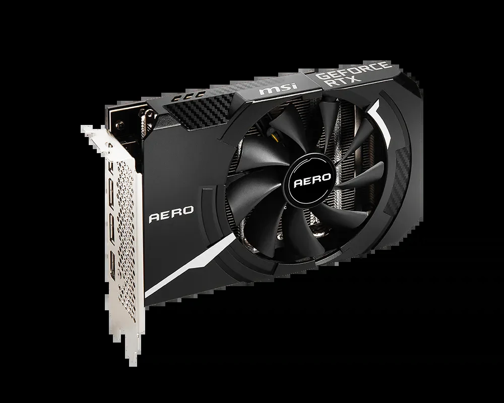 VGA MSI GeForce RTX 3060 Ti Aero ITX OC 8GB - GDDR6 - NEW