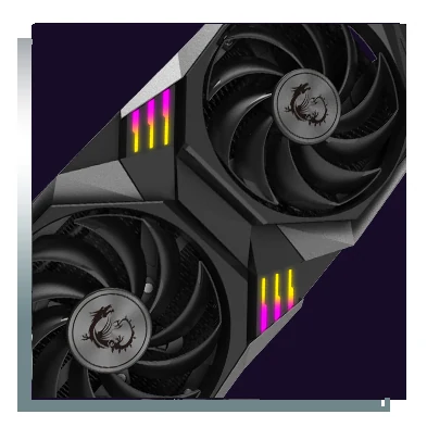 VGA MSI GeForce RTX 3060 Ti Gaming X 8GB - GDDR6 - NEW