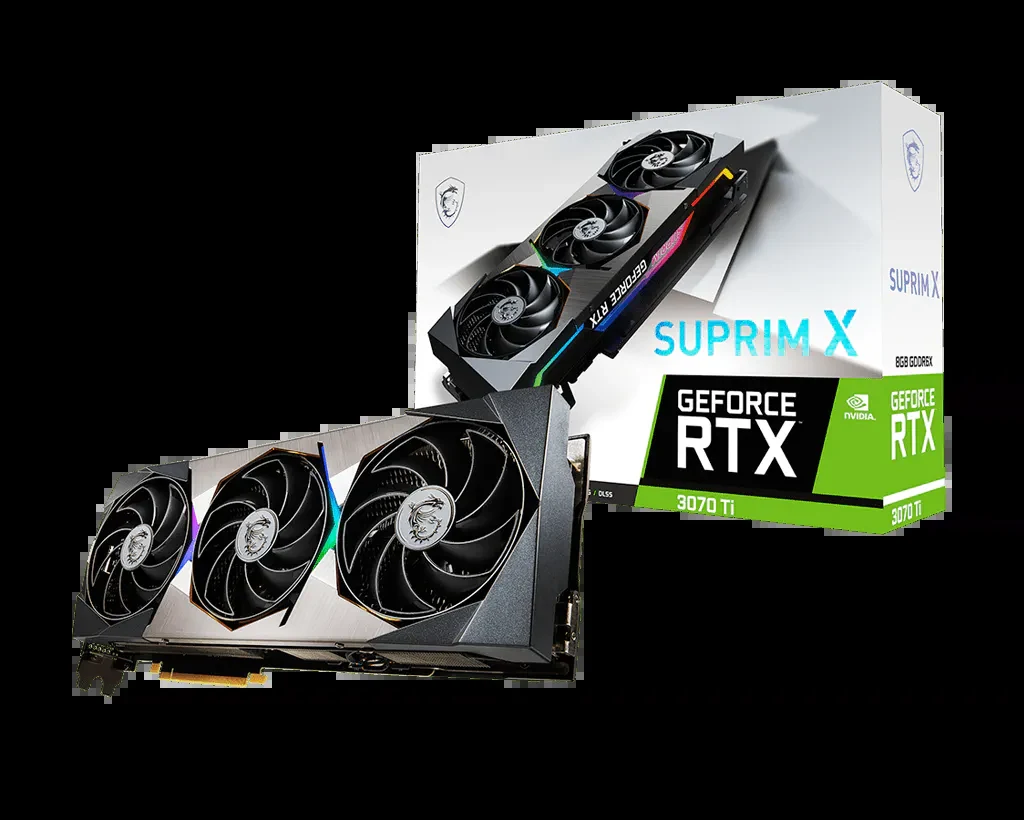 VGA MSI GeForce RTX 3070 Ti SUPRIM 8GB - GDDR6X - NEW