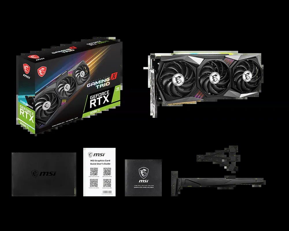 VGA MSI GeForce RTX 3090 Gaming Trio 24GB - GDDR6X - NEW