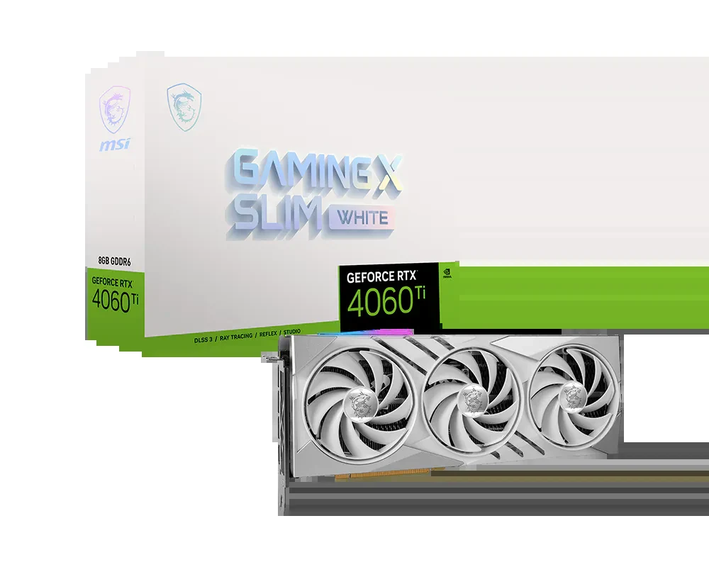 VGA MSI GeForce RTX 4060 Gaming Slim 8GB - GDDR6 - NEW