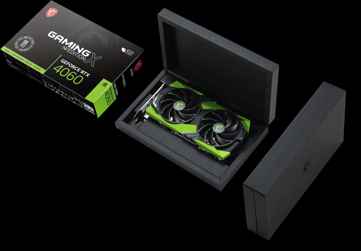 VGA MSI GeForce RTX 4060 Gaming X Slim 8GB - GDDR6 - NEW