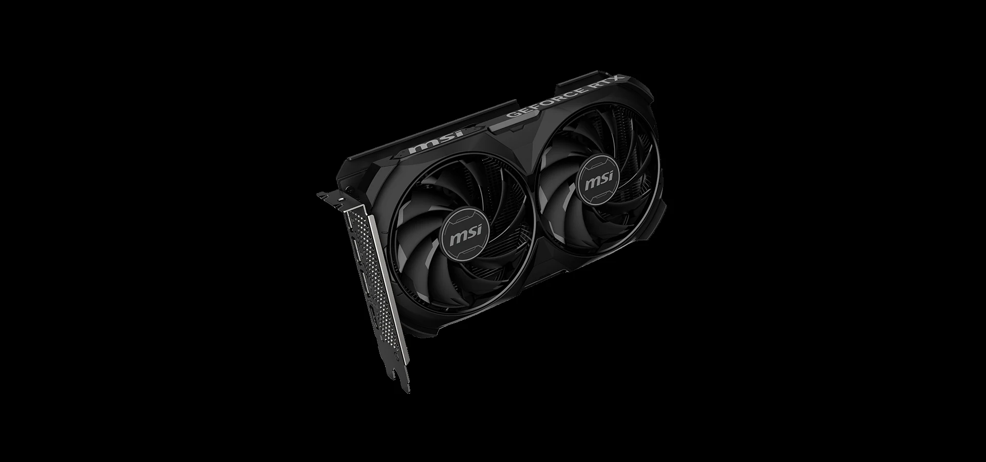 VGA MSI GeForce RTX 4060 Ti Ventus 2X Black OC 16GB - GDDR6 - NEW