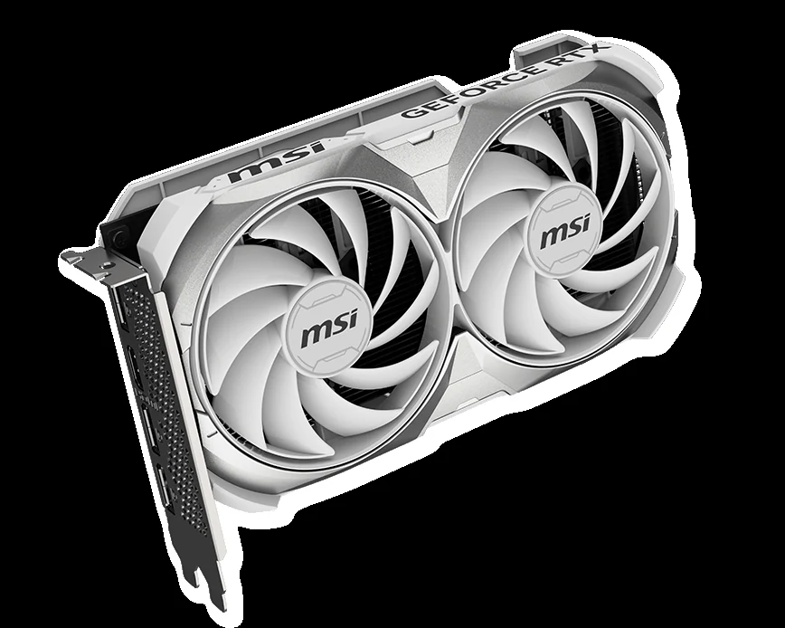VGA MSI GeForce RTX 4060 Ti Ventus 2X White 8GB - GDDR6 - NEW