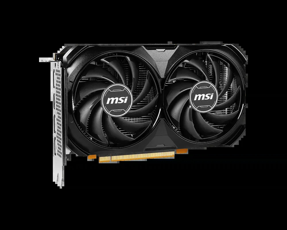 VGA MSI GeForce RTX 4060 Ventus 2X Black 8GB - GDDR6 - NEW
