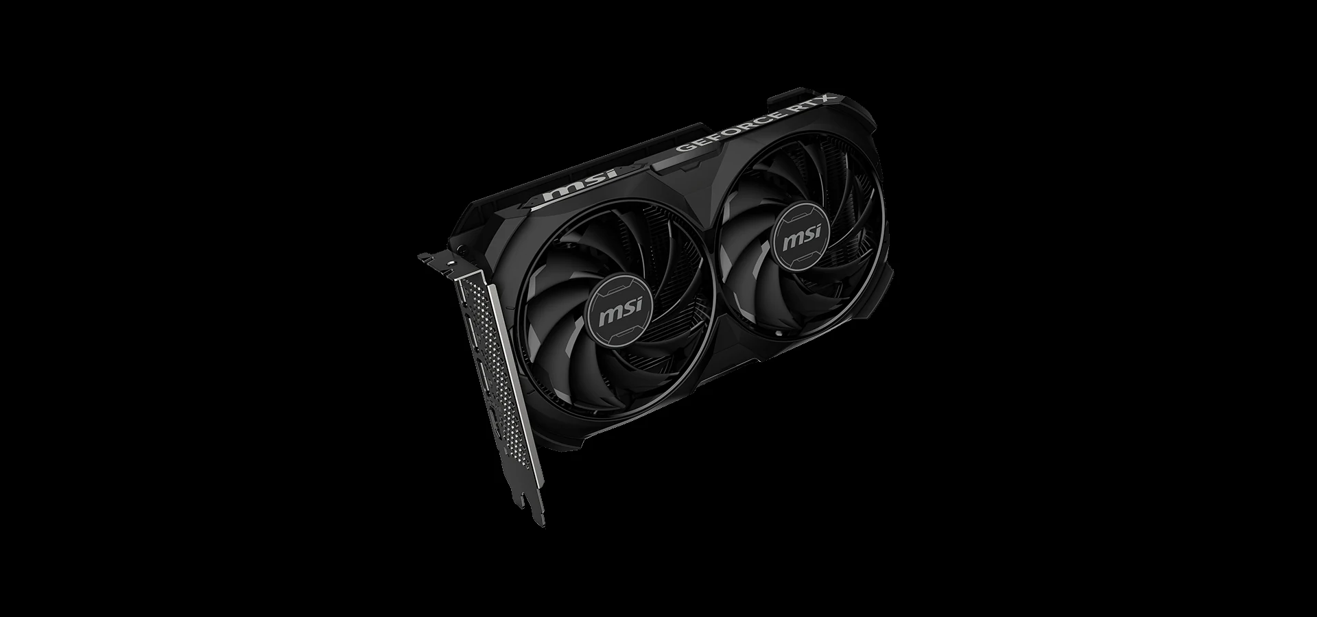 VGA MSI GeForce RTX 4060 Ventus 2X Black OC 8GB - GDDR6 - NEW