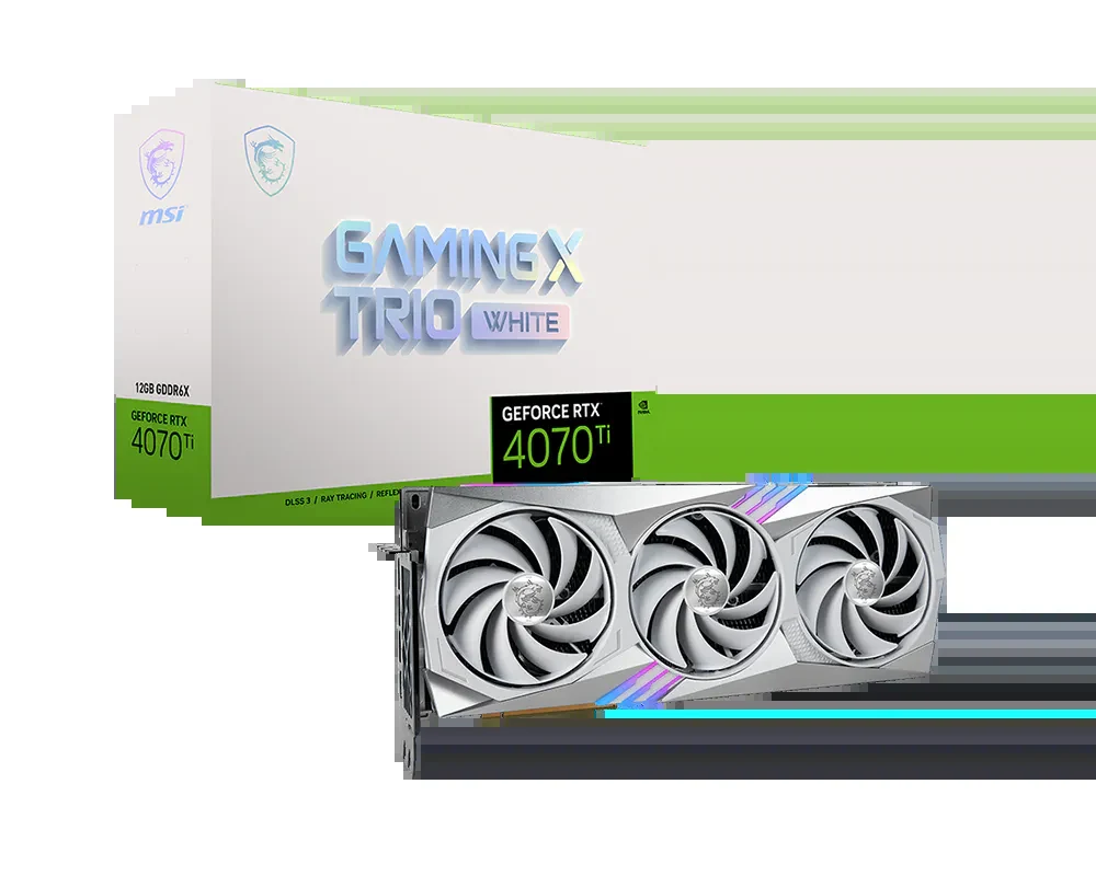 VGA MSI GeForce RTX 4070 Gaming Trio 12GB - GDDR6X - NEW