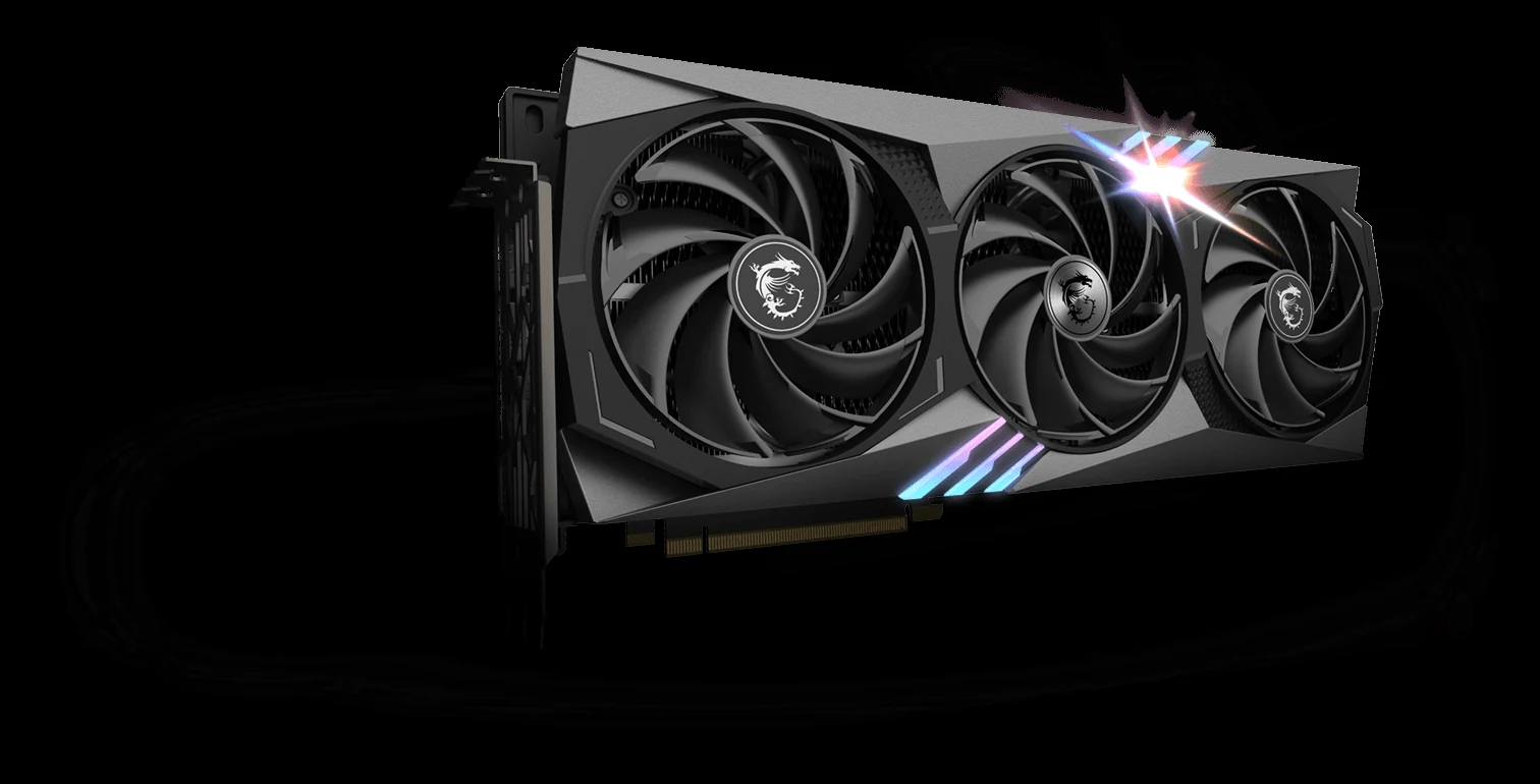 VGA MSI GeForce RTX 4070 Ti Gaming Trio 12GB - GDDR6X - NEW