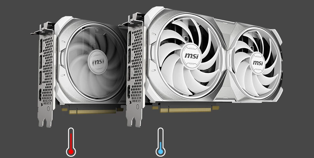 VGA MSI GeForce RTX 4070 Ti SUPER Ventus 2X White OC 16GB - GDDR6X - NEW
