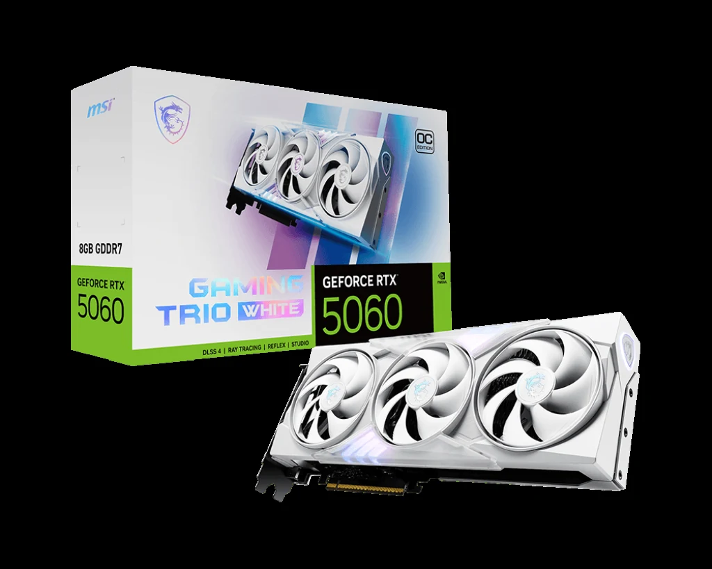 VGA MSI GeForce RTX 5060 8G Gaming Trio OC 8GB - GDDR7 - NEW
