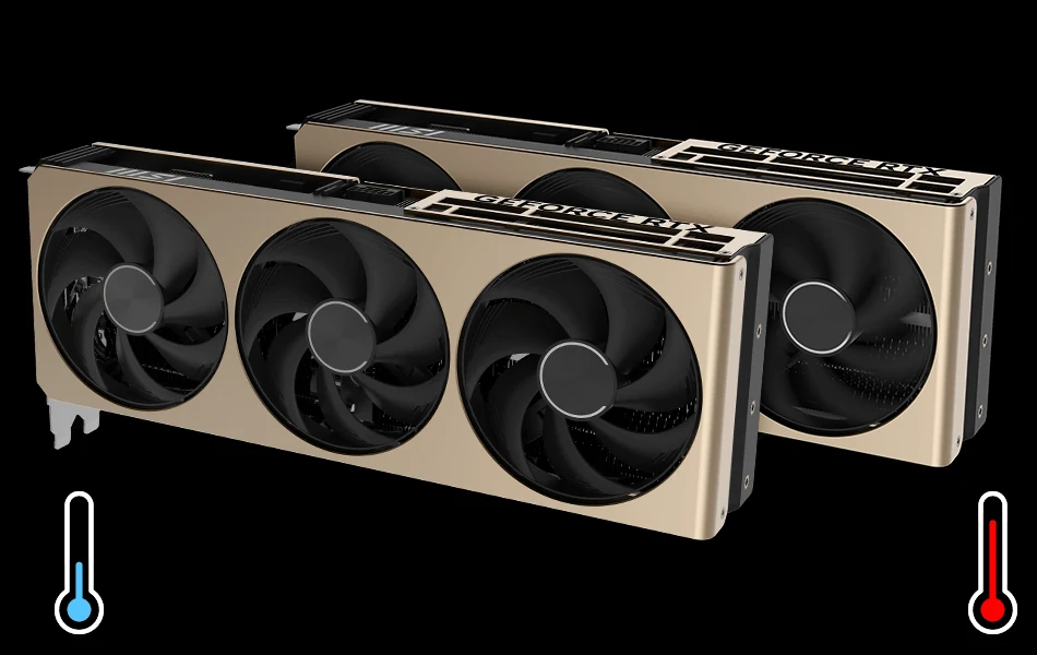 VGA MSI GeForce RTX 5070 12G INSPIRE 3X OC - GDDR7 - NEW