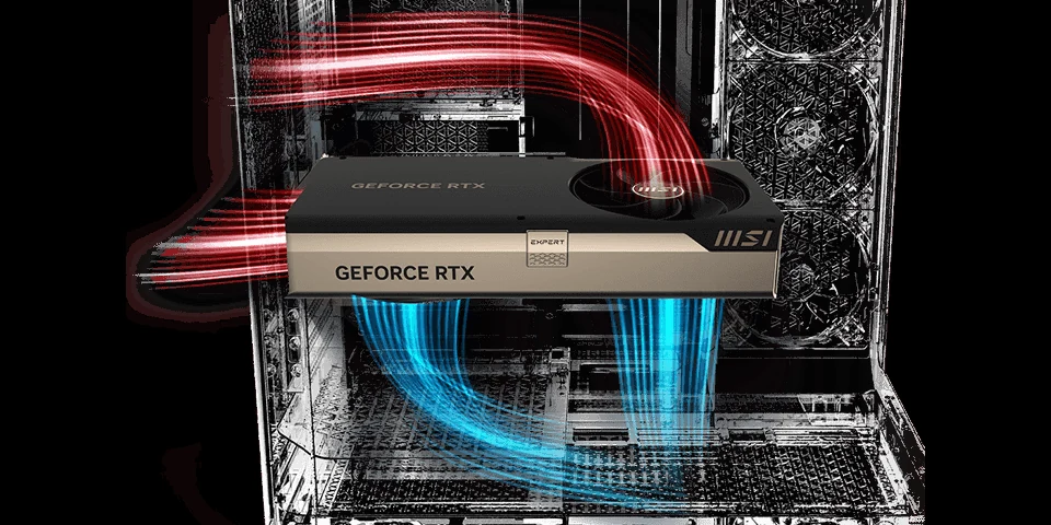 VGA MSI GeForce RTX 5070 Ti 16G EXPERT OC - GDDR7 - NEW