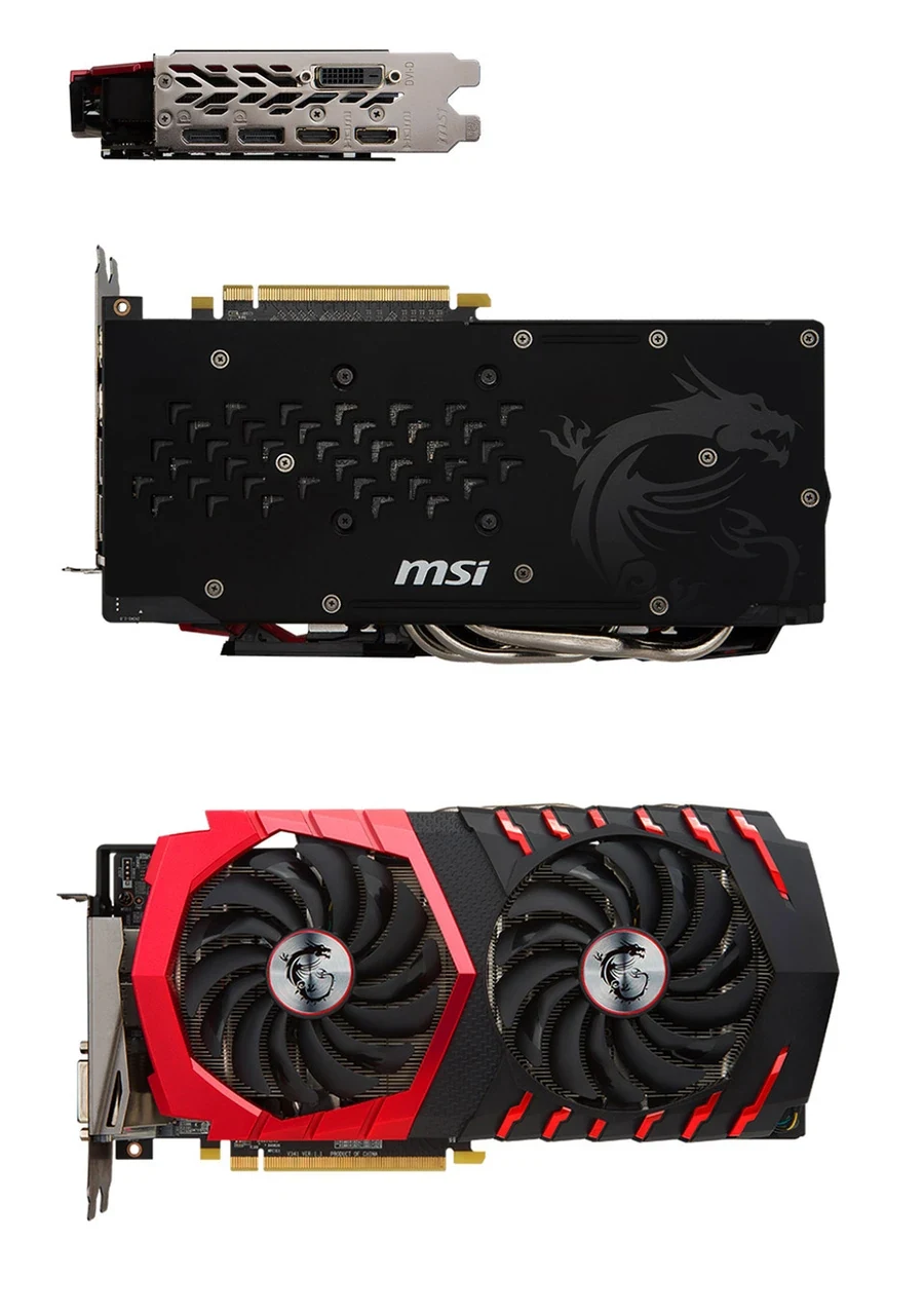 VGA MSI Radeon RX 480 Gaming X 4G - GDDR5 - NEW