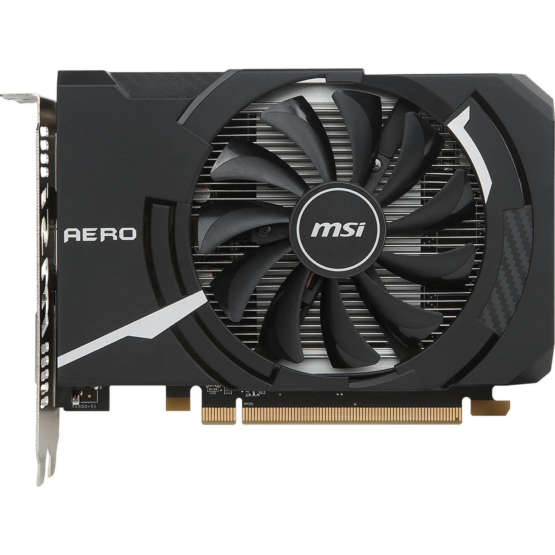 VGA MSI Radeon RX 550 AERO ITX 4G OC - GDDR5 - NEW