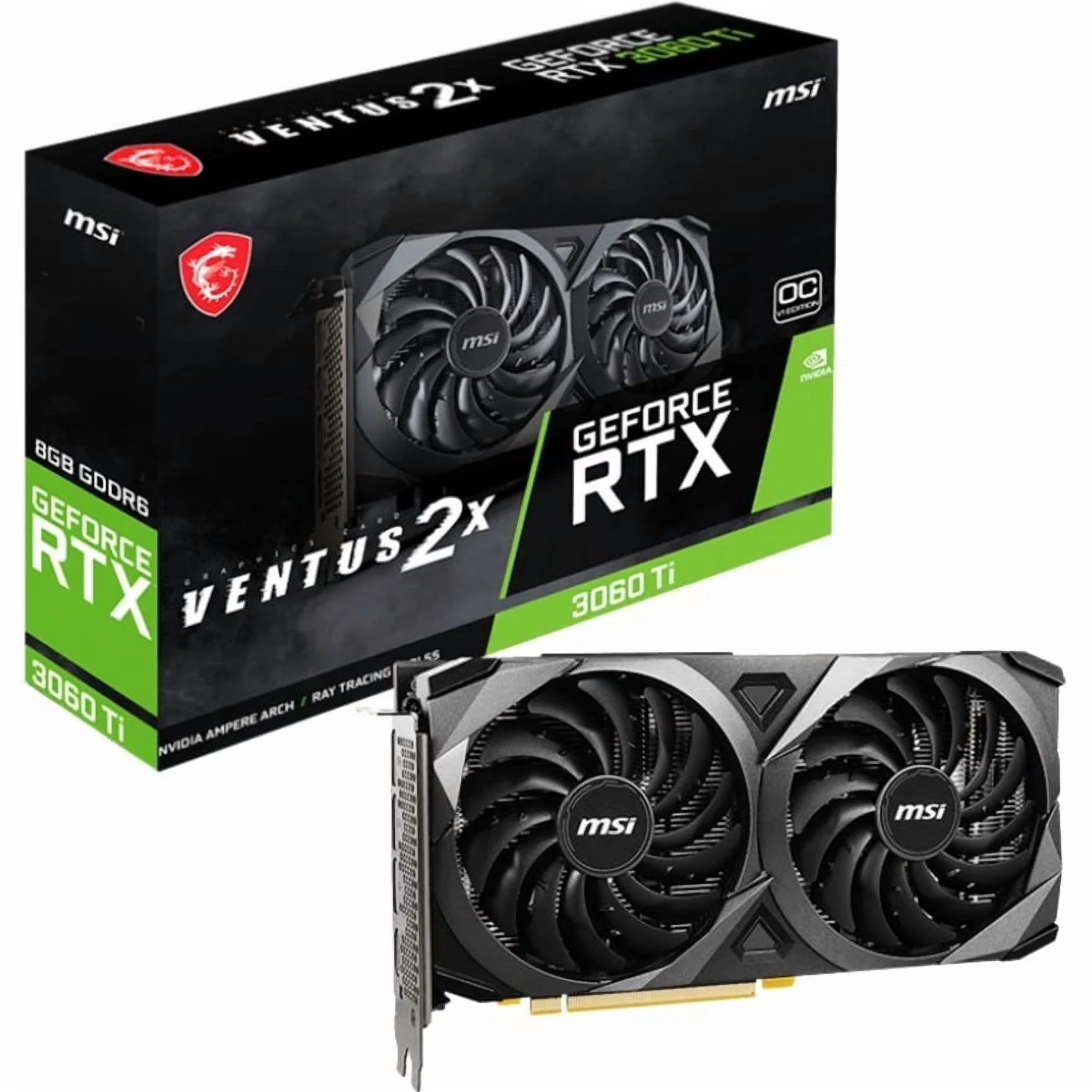 VGA MSI Radeon RX 5500 XT MECH 8G OC - GDDR6 - NEW