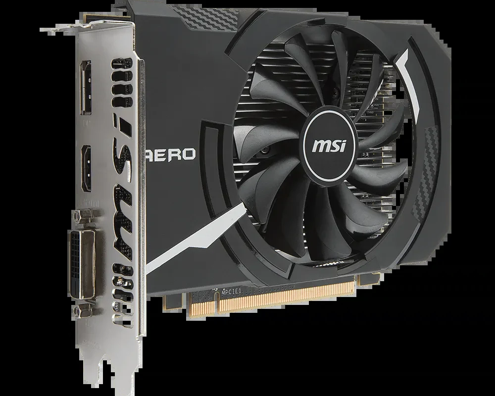 VGA MSI Radeon RX 560 AERO ITX 4G OC - GDDR5 - NEW