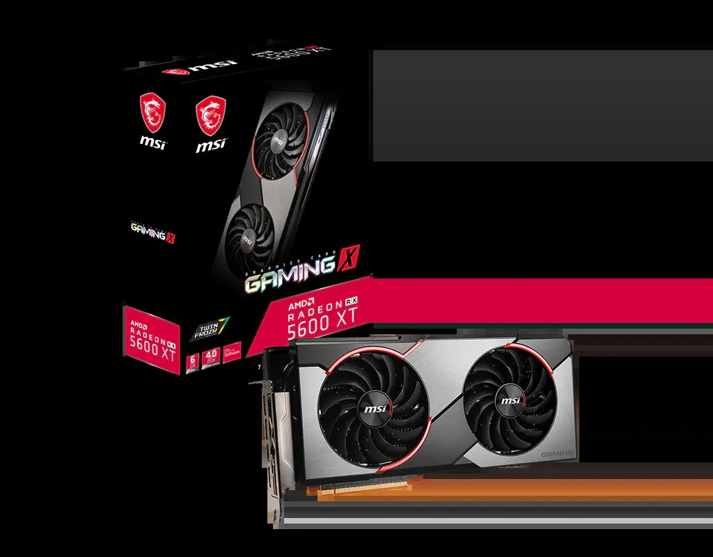 VGA MSI Radeon RX 5600 XT GAMING X 6G - GDDR6 - NEW