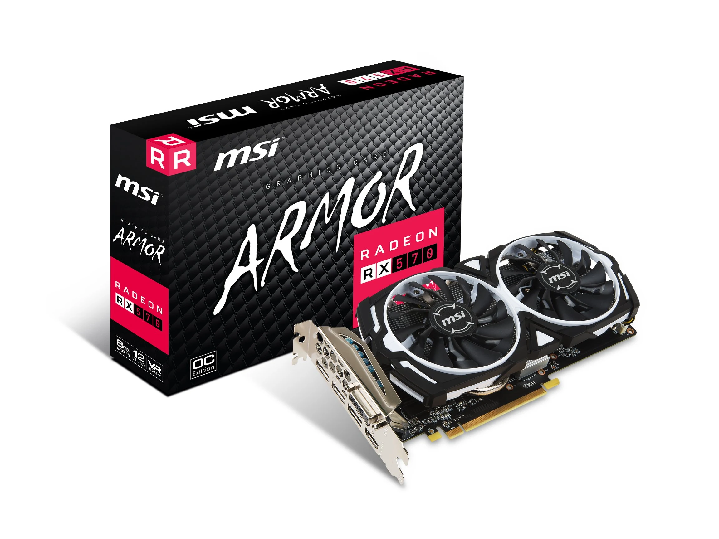 VGA MSI Radeon RX 570 Gaming X 8G - GDDR5 - NEW